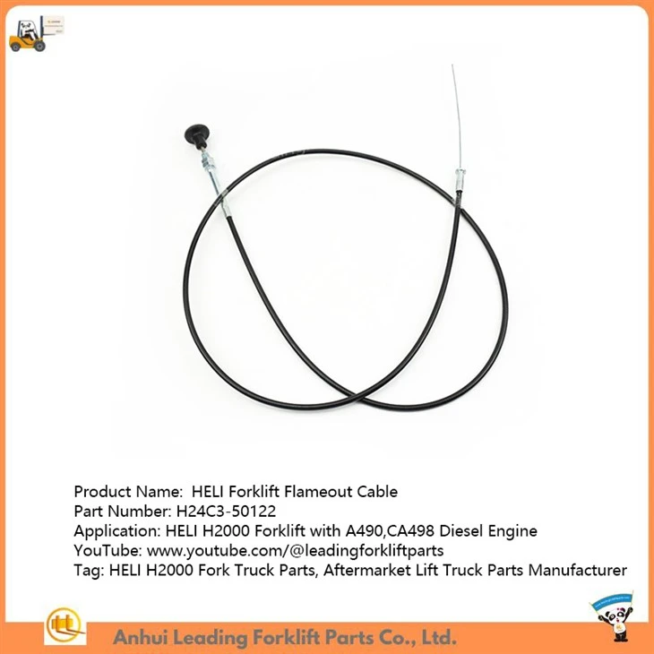 HELI Forklift Flameout Cable