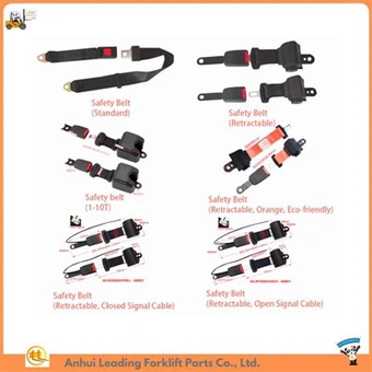 Hurtowy dostawca części do wózków widłowych|Pas bezpieczeństwa wózka widłowego|Pasy bezpieczeństwa do wózków widłowych Heli