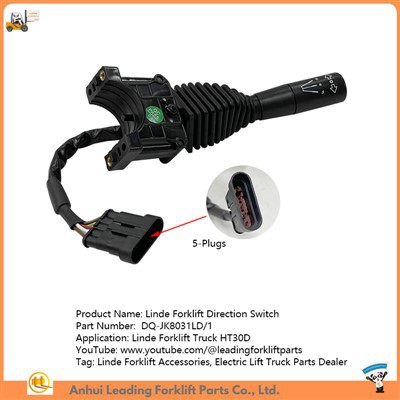 Przełącznik kierunku wózka widłowego|Electric Lift Truck Parts|Akcesoria Linde Forklift|DQ-JK8031LD/1